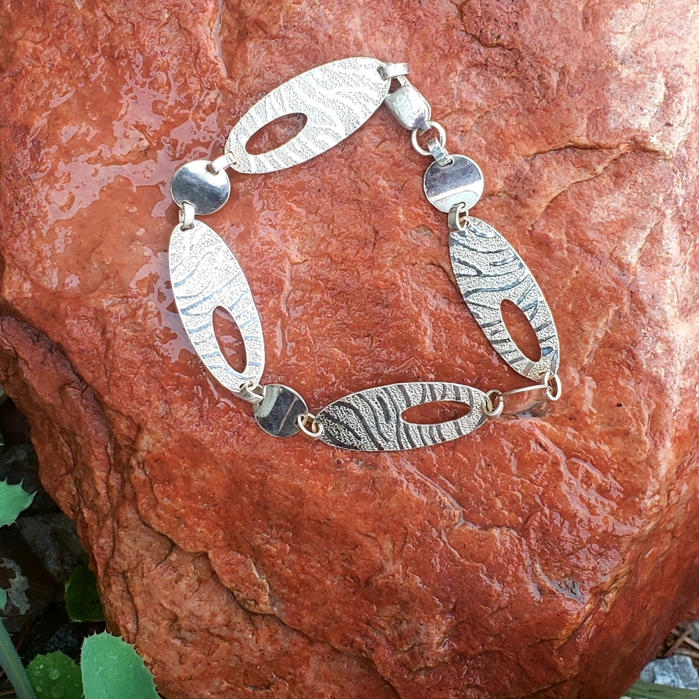 Sterling Silver Bracelet 6.5"